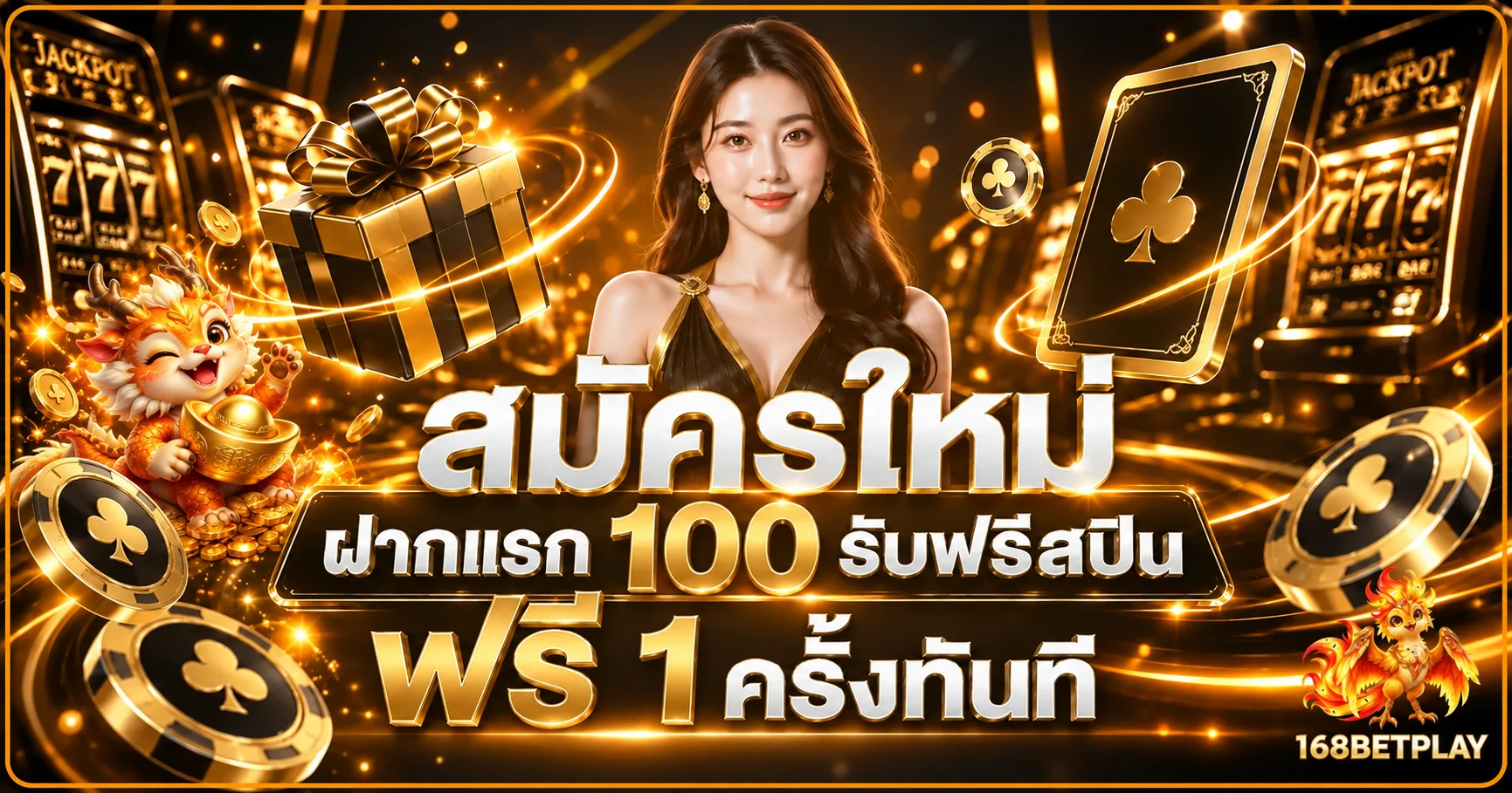 โปรโมชั่นสมัครใหม่ 168BETPLAY